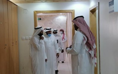 وفد من جمعية إيواء يزورن أجواد